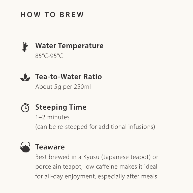 Organic Hojicha 80g Tin Green Tea Japanese Loose Leaf Tea
