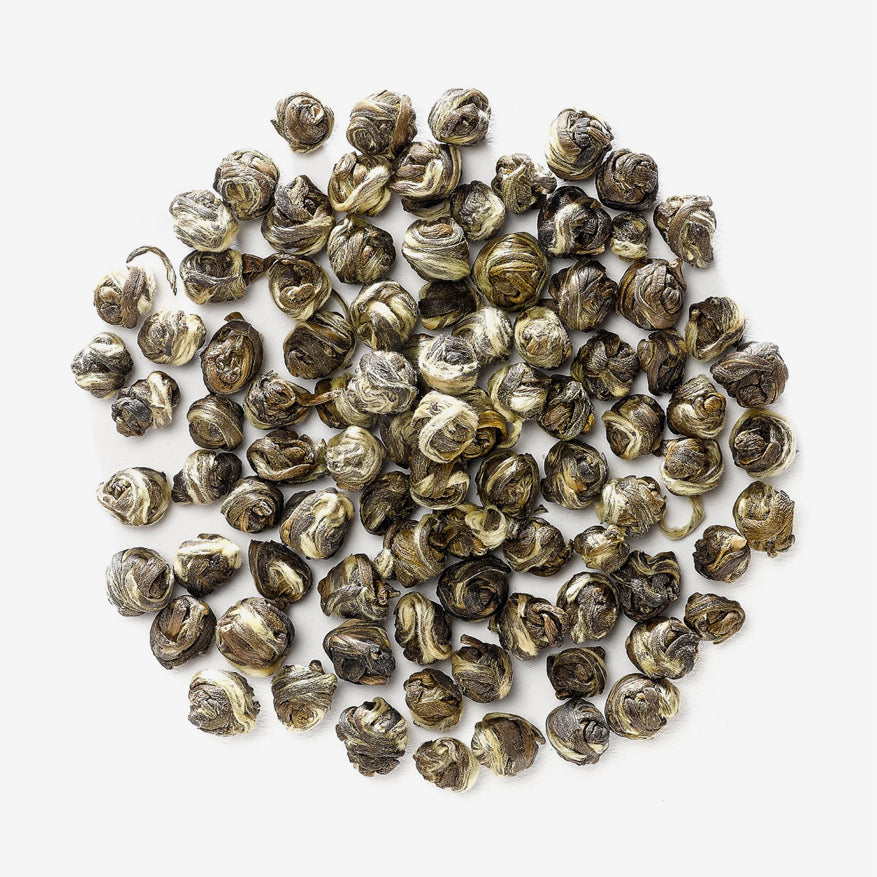 Jasmine Dragon Pearl Green Tea 90g Tin Loose Leaf Chinese Tea
