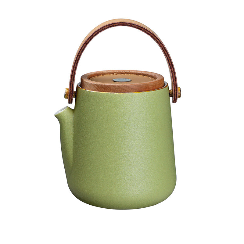 Ceramic Travel Tea Set   (one pot+one cup)