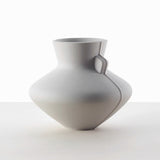 Single Eared Flat-belly Flower Vase