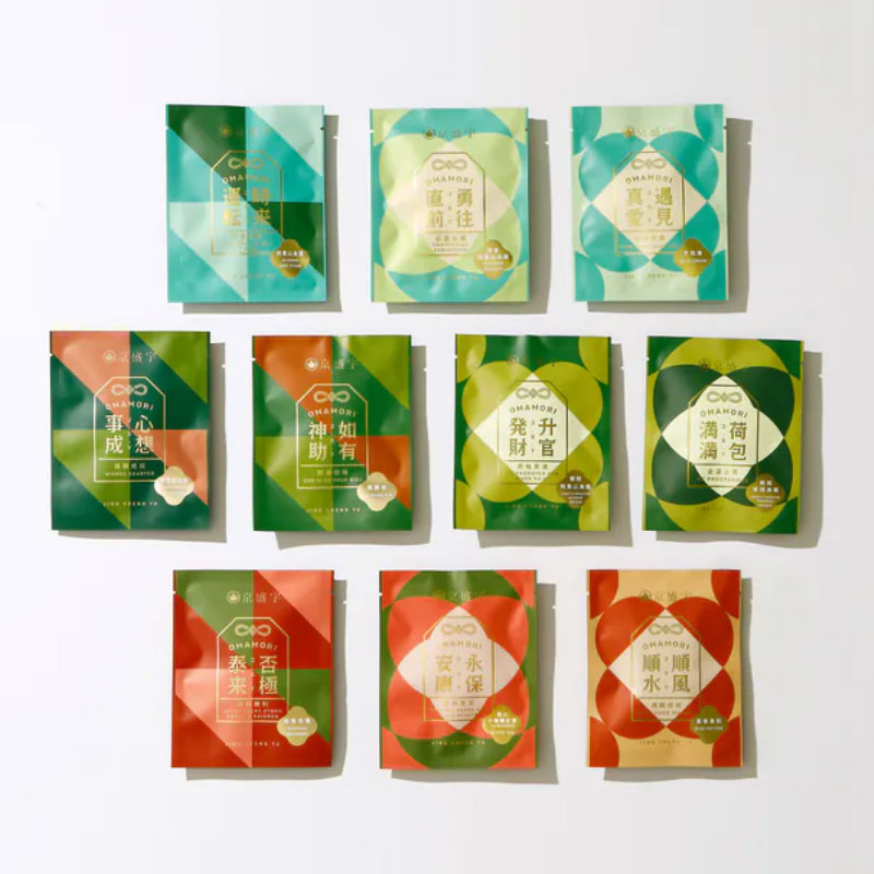 Omamori Tea Bags Gift Tin box 20pcs