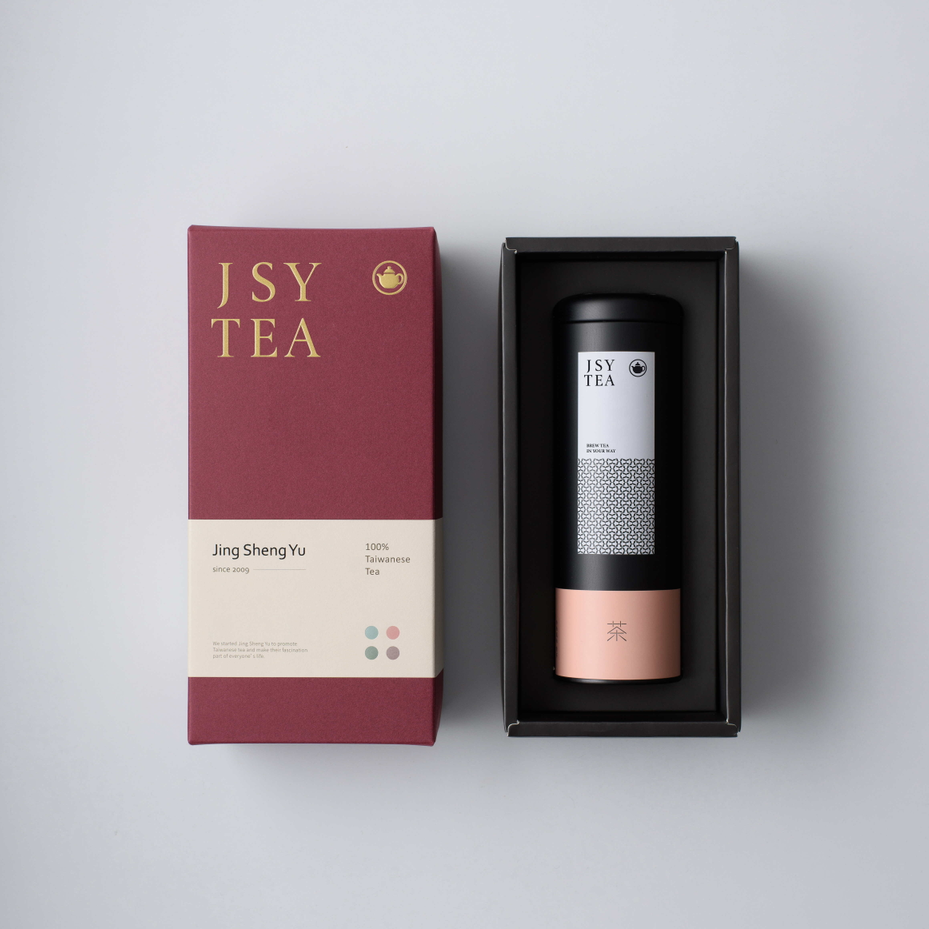 JSY Taiwanese Black Tea 50g Classic Single Tin Gift Box Loose Tea