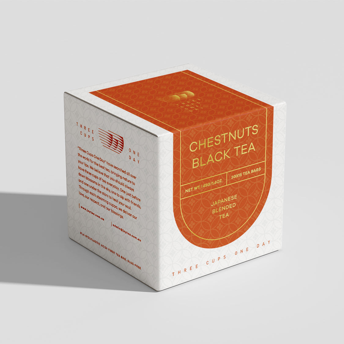 Japanese Blended Tea Chestnuts Black Tea Bags-15pcs Tea Bags