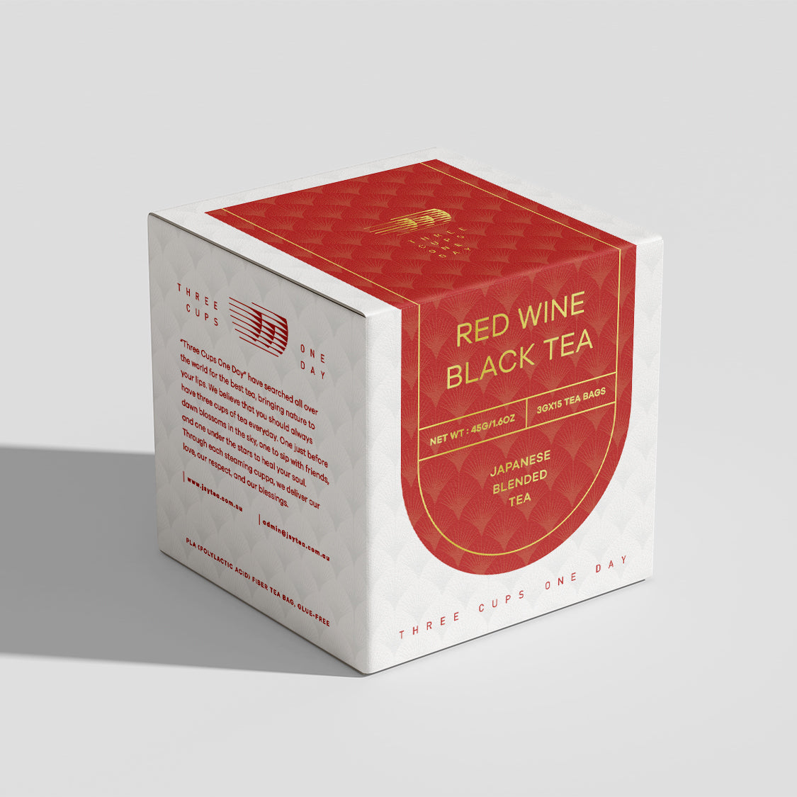 Japanese Blended Tea Red Wine Black Tea Bags-15pcs Tea Bags
