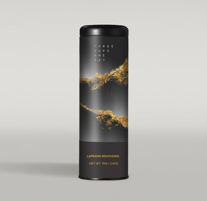 Traditional Chinese Tea Collection-Lapsang Souchong Black Tea 70g+Dragon Well Green Tea 60g+Travel With Tea Set