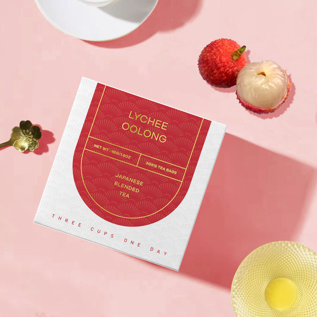 Japanese Lychee Oolong Tea Bags-15pcs Tea Bags