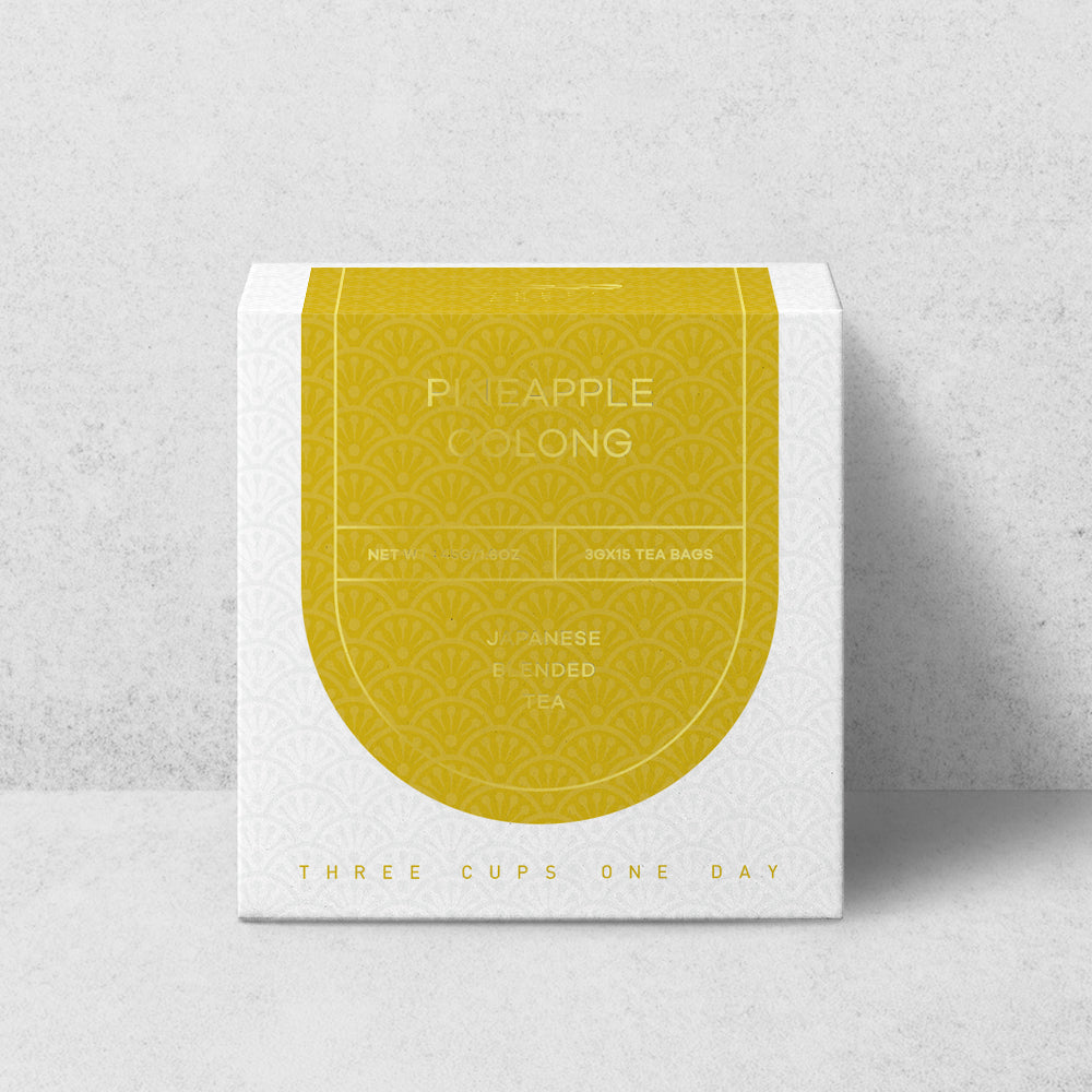 Japanese Pineapple Oolong  Tea Bags-15pcs Tea Bags
