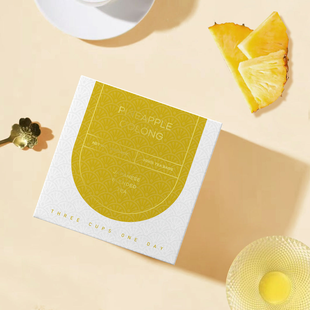 Japanese Pineapple Oolong  Tea Bags-15pcs Tea Bags
