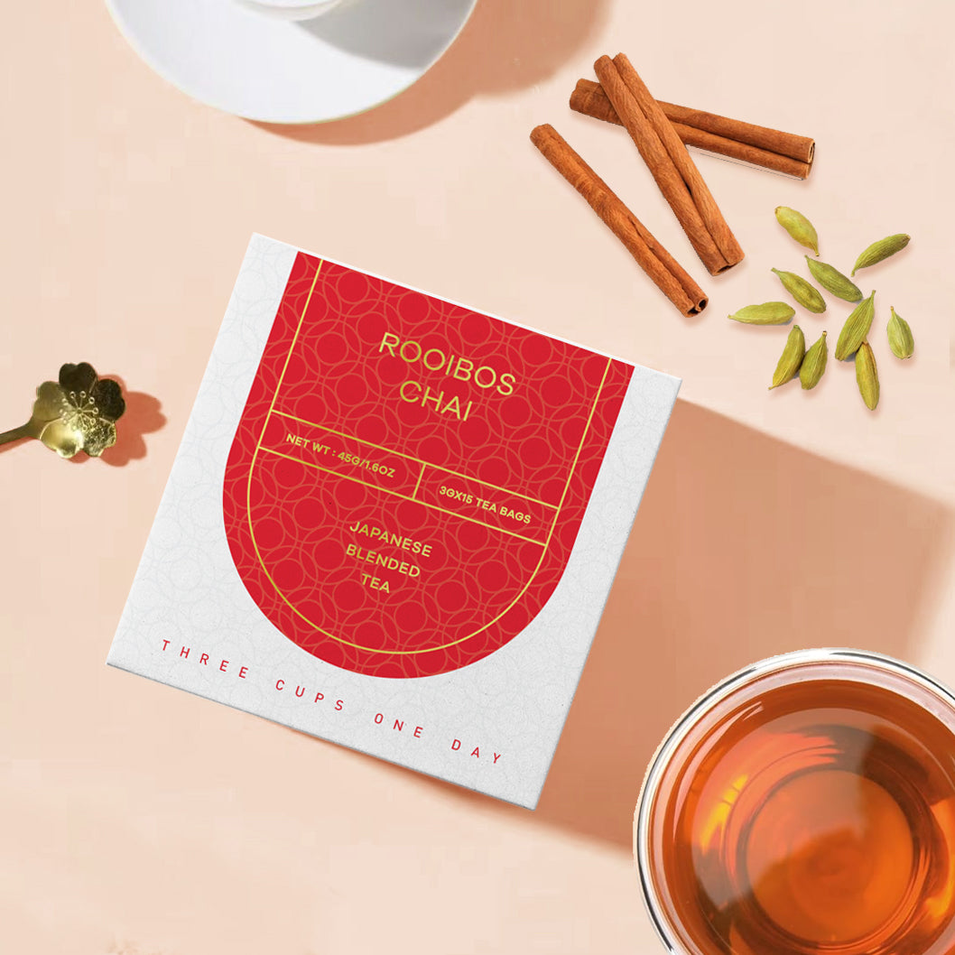 Japanese Blended Tea Rooibos Chai Tea Bags-15pcs Tea Bags