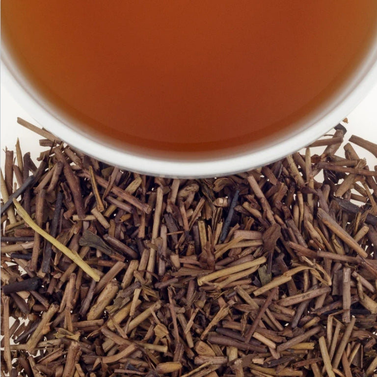 Organic Hojicha 80g Tin Green Tea Japanese Loose Leaf Tea