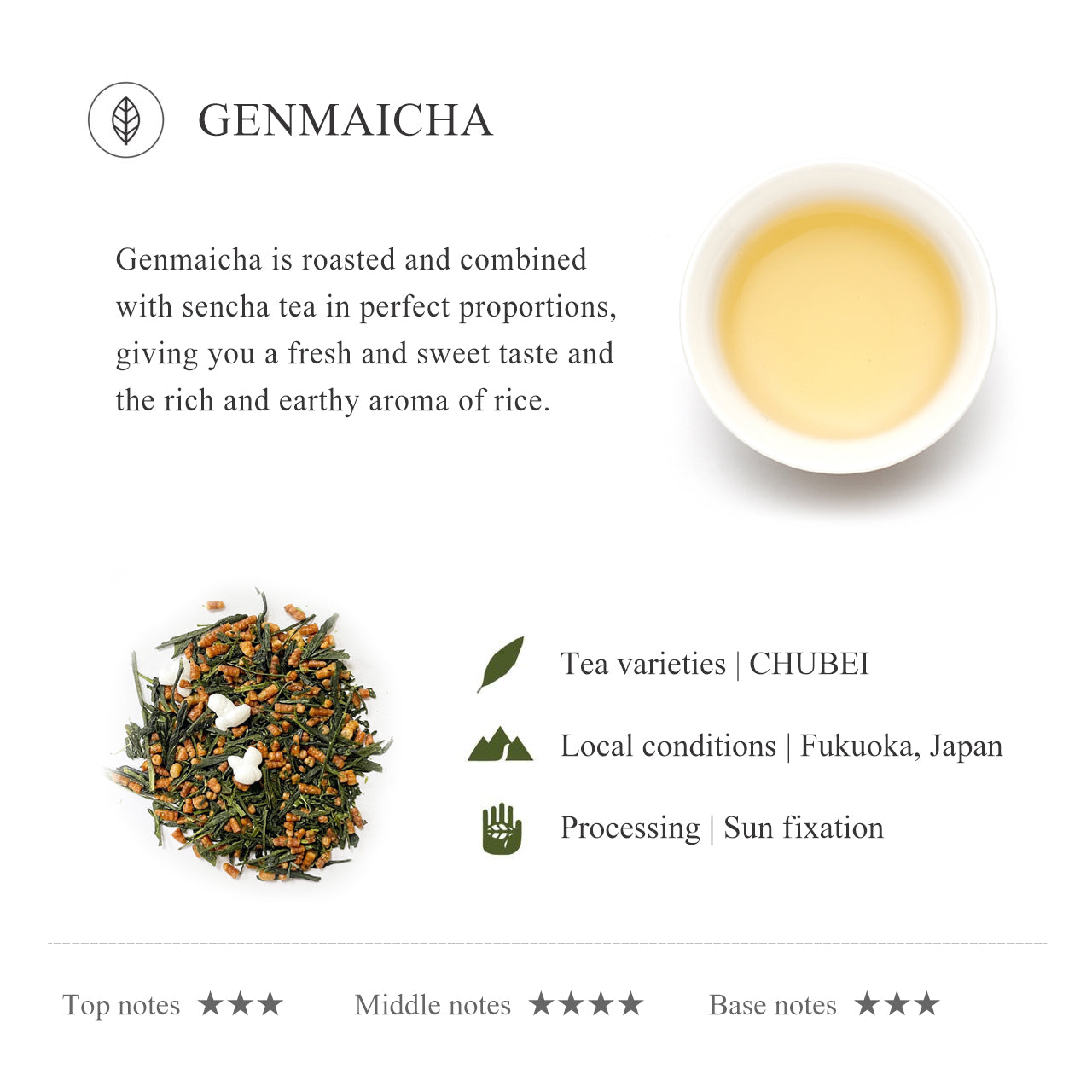 JSY Genmaicha 50g Tin Loose Leaf Premium Tea Japanese Tea