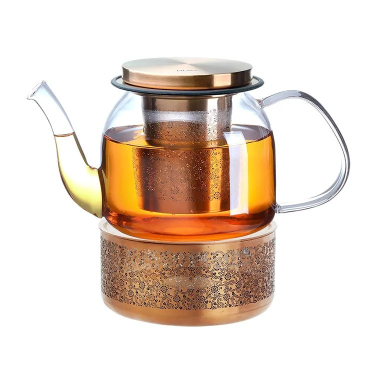 Taiwan EILONG Aurora Essential Oil & Teapot Warmer(Titanium Color)