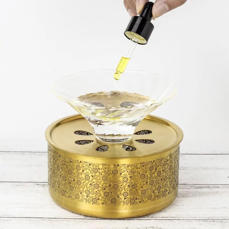 Taiwan EILONG Aurora Essential Oil & Teapot Warmer(Titanium Color)
