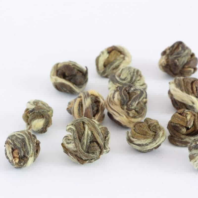 Jasmine Dragon Pearl Green Tea 90g Tin Loose Leaf Chinese Tea