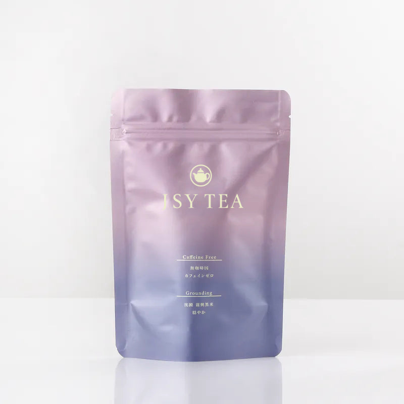 JSY Herbal Tea Grounding- Ginger & Black Rice Tea Bags 10pcs Caffeine Free