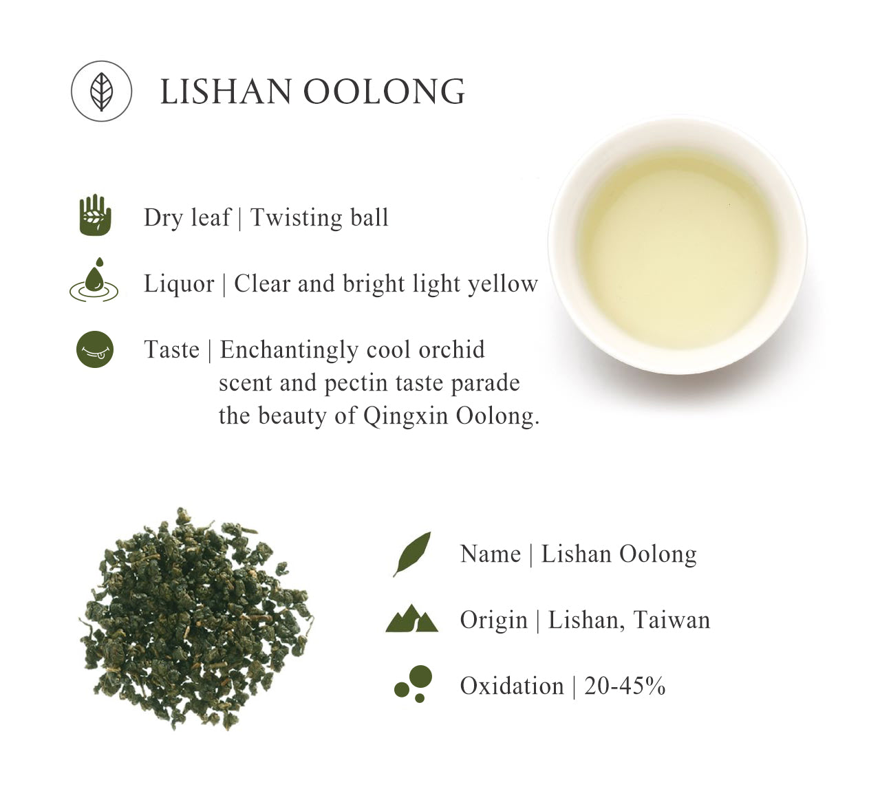 JSY Lishan High Mountain Tea Gift Box 100g(gift box colour is random)