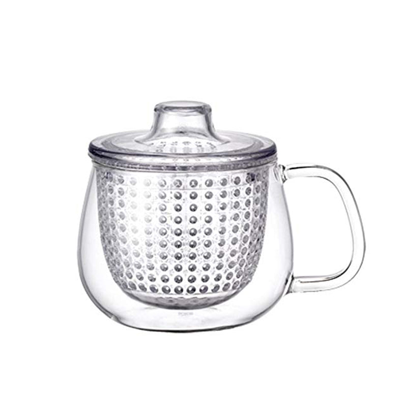 Kinto Glass Tea Pot With Infuser Filter Tea Cup Unimug 350ml