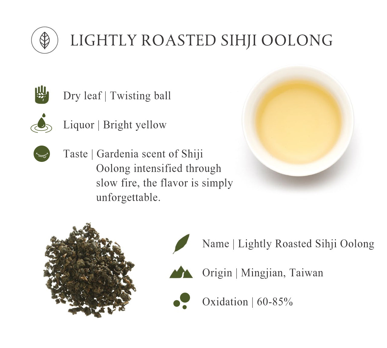 JSY Roasted sijichun Oolong Tea 600g Recycle Bag Loose Leaf Premium Tea