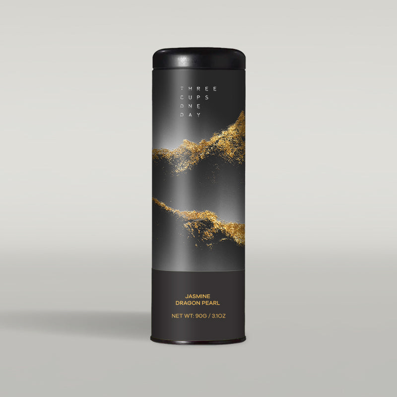Jasmine Dragon Pearl Green Tea 90g Tin Loose Leaf Chinese Tea