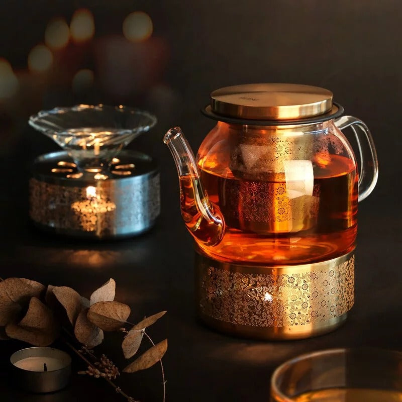 Taiwan EILONG Aurora Essential Oil & Teapot Warmer(Titanium Color)