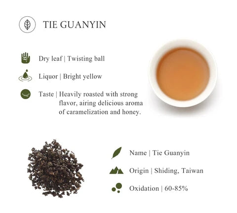 Tananese Tie Guan Yin Oolong Tea Bags 100pcs