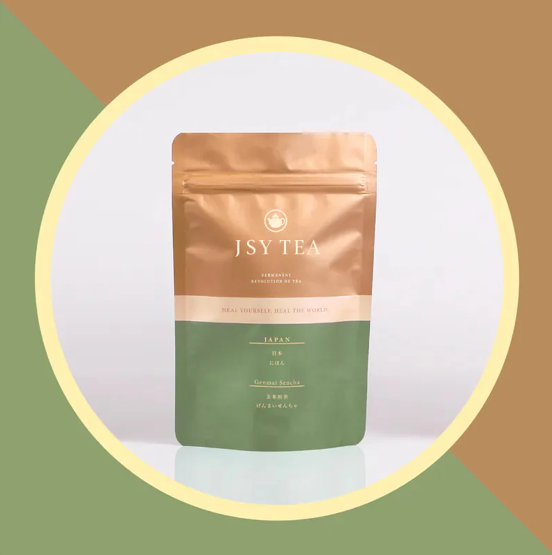 Organic Matcha Gift Box: Japanese Sencha Teabags 12pcs+Japanese Hojicha Teabags 15pcs+Organic Matcha 50g+ Reiko Can+Peach Oolong Teabags 15pcs