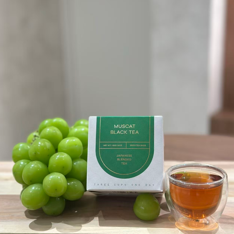 Japanese Blender Tea Muscat Black Tea Bags-15pcs Tea Bags