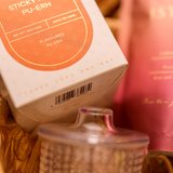 Sticky Rice Puerh Teabags-15PCS+ Kinto Unitea Unimug 350ml Tea Pot + Rose & Rosell Teabags-10PCS