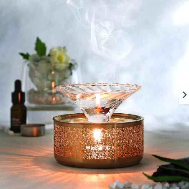 Taiwan EILONG Aurora Essential Oil & Teapot Warmer(Titanium Color)