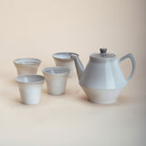 Soda Roasted Tea Set ( 1 Teapot + 4 Tea Cups)
