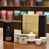 Taiwanese Oolong Tea Collection-Lightly Roasted Alishan Oolong 50g+Alishan Jinxuan Oolong 50g+Dongding Oolong 200g+Gaiwan Set