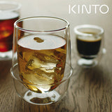 Kinto Double Wall Iced Tea Glass 350ml
