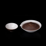 Riso All Brown Gaiwan Set (1Gaiwan+1Cup)