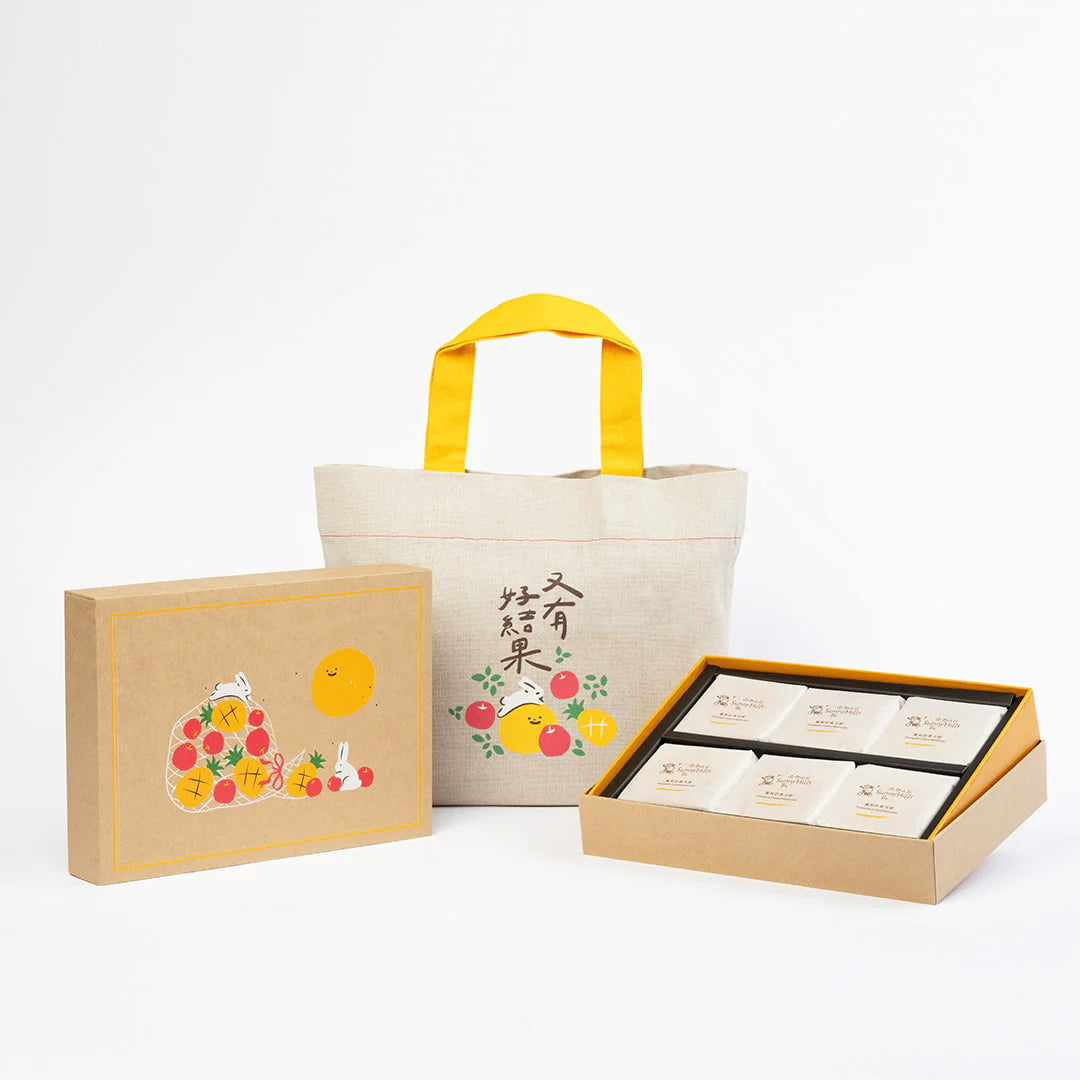 【2025 Mid-Autumn】SunnyHills Gift Box- Pineapple Custard Mooncake 6pcs(earliest shipment date: 1st sep,2025)